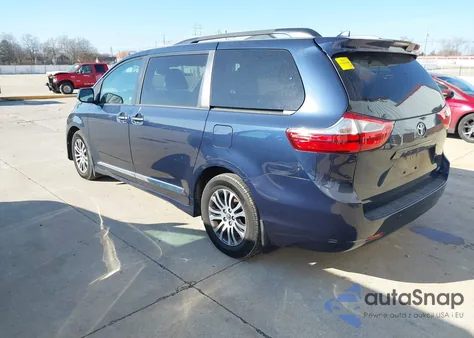 2018 Toyota Sienna Xle Premium 8 Passenger from USA, damaged, VIN 5TDYZ3DC6JS957276